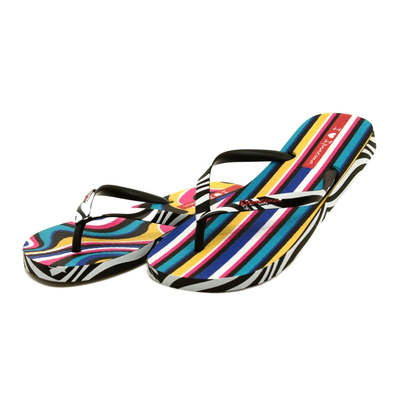 Zebra Flip-flops Ipanema 26627 23879 white black multicolored 2