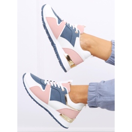 Women's sports shoes Vevo NAVY / PINK white blue 1 Women's sports shoes Vevo NAVY / PINK white blue 1