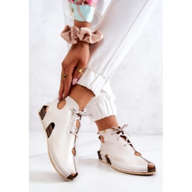 Maciejka 03426-25 Light Leather Boots Light Beige 2