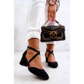 Pumps On A Bar Sergio Leone SK824 Black 1 Pumps On A Bar Sergio Leone SK824 Black 1