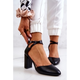 Pumps With a buckle Sergio Leone SK851 Black 1 Pumps With a buckle Sergio Leone SK851 Black 1