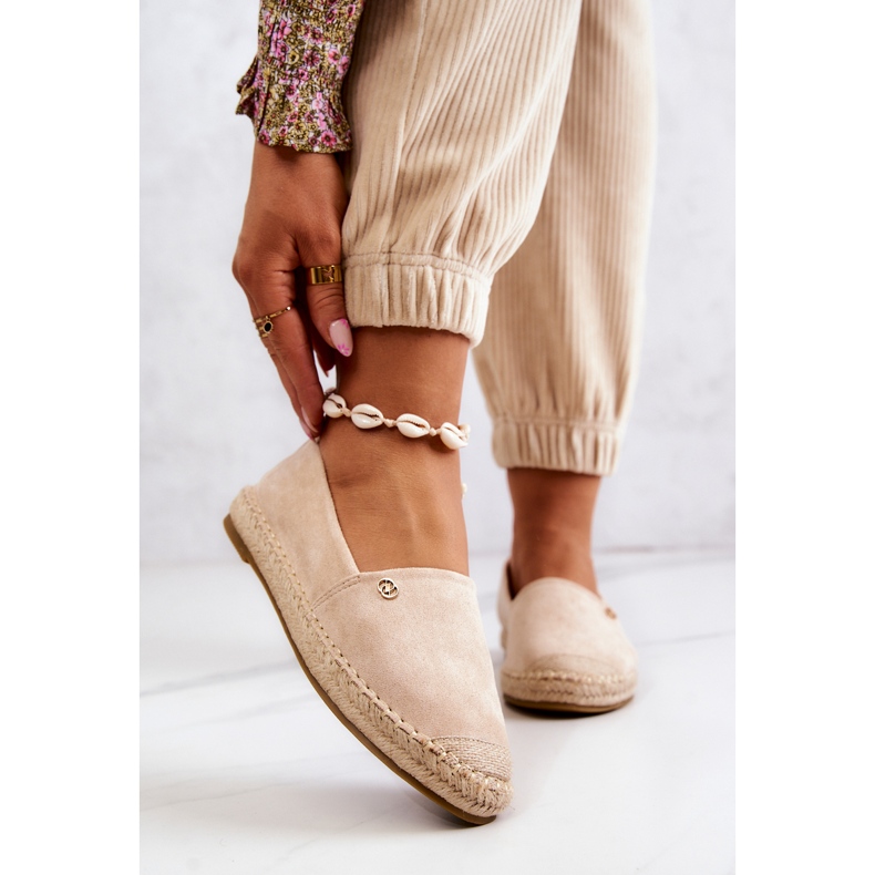 PE1 Women's Beige Suede Espadrilles Joaquin 1 PE1 Women's Beige Suede Espadrilles Joaquin 1