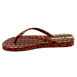 Women's SEM IGUAL POP IPANEMA Flip Flights 26627 25903 brown 1
