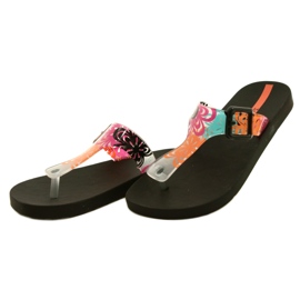 Ipanema 26721 26208 Black leisure women's slippers blue orange pink 2