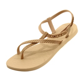 Sandały Rzymianki Beige / Gold Ipanema 82931 20811 3