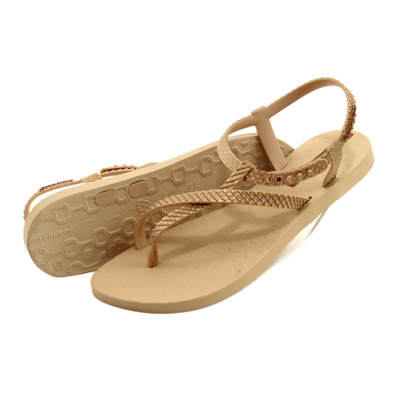 Sandały Rzymianki Beige / Gold Ipanema 82931 20811 4 Sandały Rzymianki Beige / Gold Ipanema 82931 20811 4