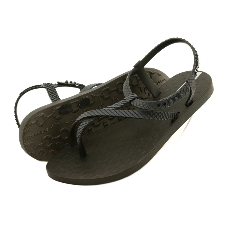 Sandals Rzymianki Black / Dark Gray Ipanema 82931 21122 4