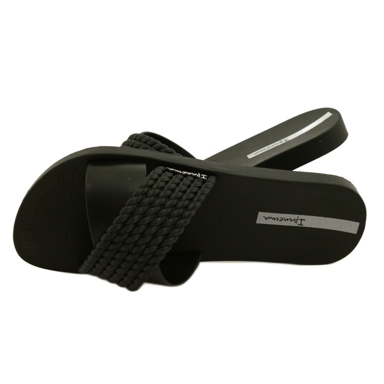 Ipanema Women's Slippers 83244 20766 Street II FEM Black silver 4 Ipanema Women's Slippers 83244 20766 Street II FEM Black silver 4