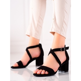 W. Potocki Sandals On High Heels Potocki black 1