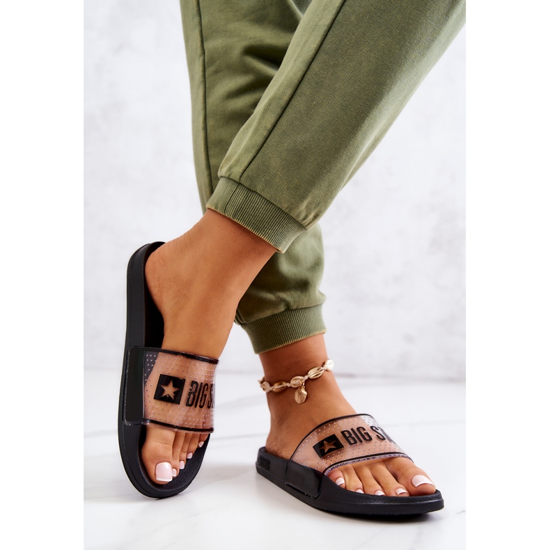 Women's Slippers Big Star JJ274639 Black 2