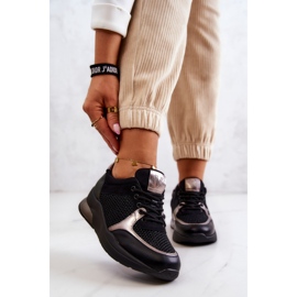 Vinceza Fashionable Sport Shoes Women's Sneakers Black Danielle 2