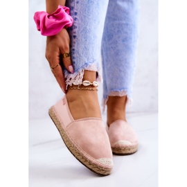 Women's Classic Espadrilles Big Star JJ274955 Pink 1