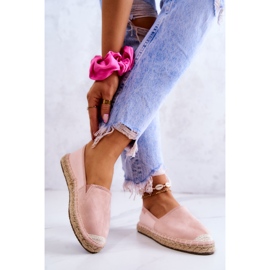 Women's Classic Espadrilles Big Star JJ274955 Pink 2