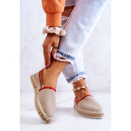 Slip-on espadrilles Big Star JJ274879 Beige 2