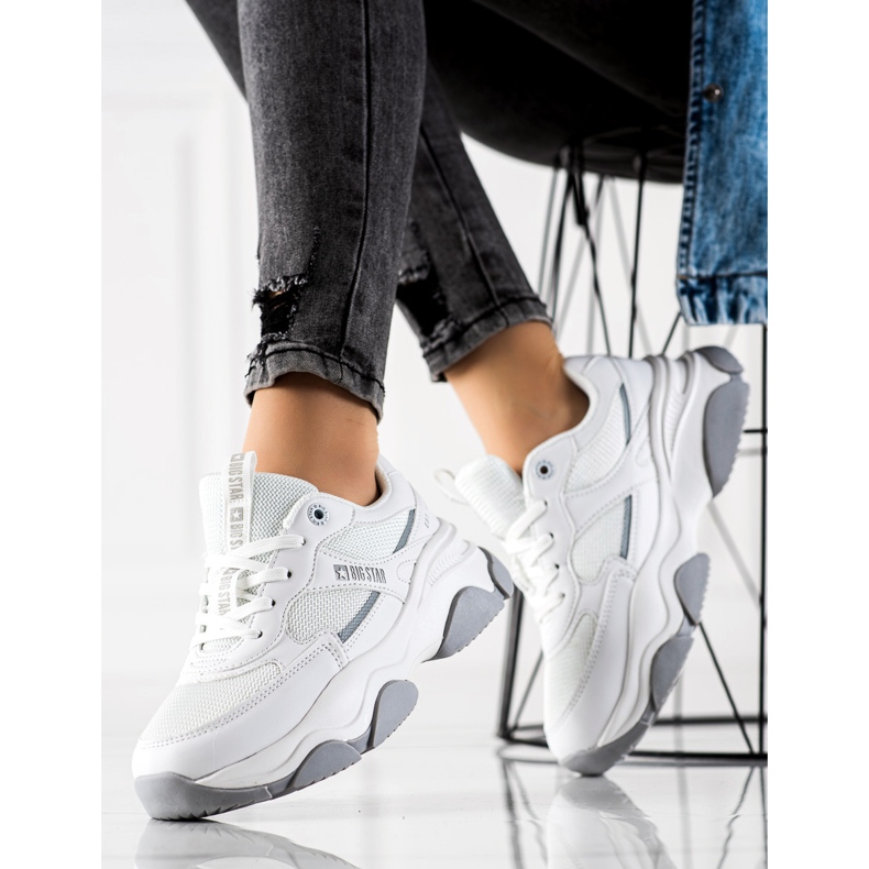 Women's Sneakers Big Star JJ274579 white 1