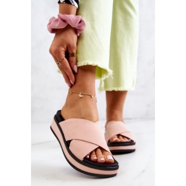 Women's Slippers Big Star JJ274722 Pink 1