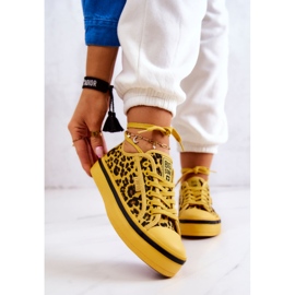 Women's Sneakers Pantera Big Star JJ274616 Yellow 2 Women's Sneakers Pantera Big Star JJ274616 Yellow 2