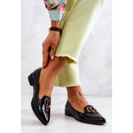 Women's Lacquered Loafers Lordsy Nicole 2712/035 Black 2