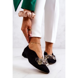 PA2 Elegant Suede Shoes With Black McQueen Decoration 1 PA2 Elegant Suede Shoes With Black McQueen Decoration 1