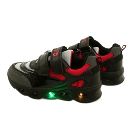 ADI Sports Shoes LED Glowing Velcro News 22DZ32-4836 Gray black 6
