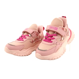 Velcro Sports Shoes NEWS 22DZ32-4931 Pink 2 Velcro Sports Shoes NEWS 22DZ32-4931 Pink 2