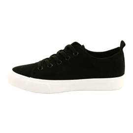 Children's black tied classic Atletico WY20761 sneakers 1