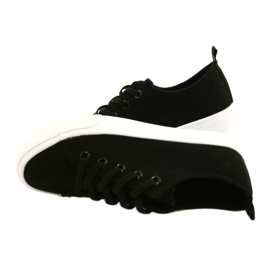 Children's black tied classic Atletico WY20761 sneakers 4