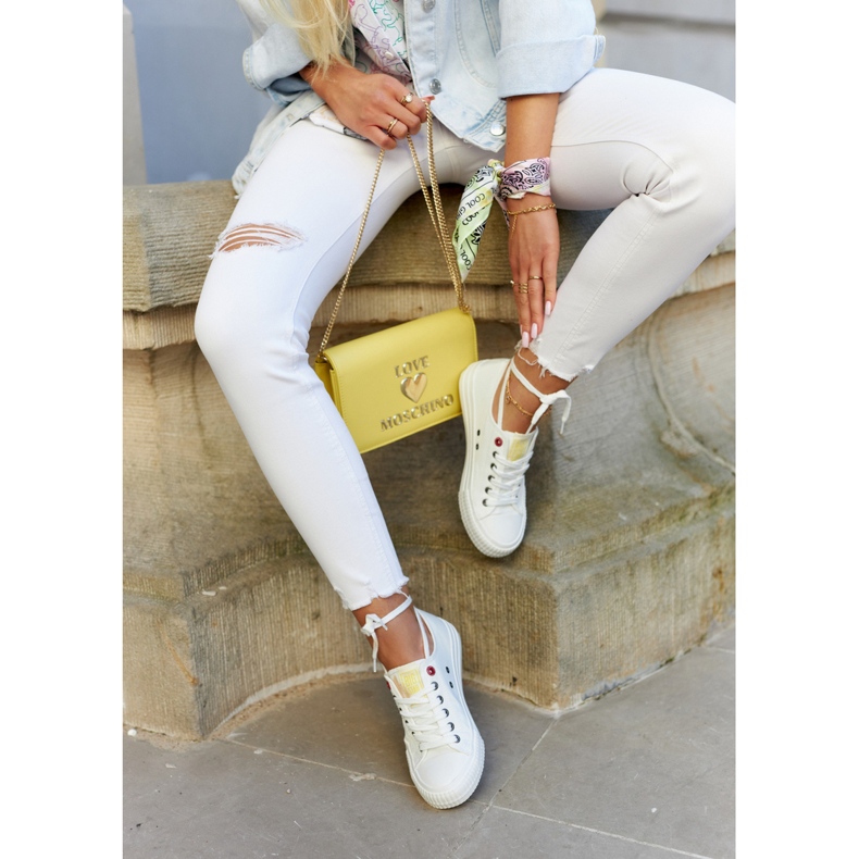 Women's Low Sneakers Big Star JJ274384 White 2