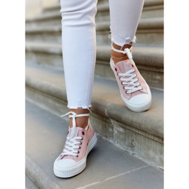 Women's Low Sneakers Big Star JJ274385 Pink 1