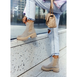 Lemar Suede Women's Boots Light Gray Kennel grey 1