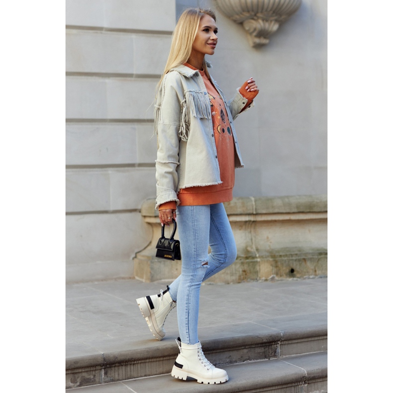 S.Barski Women's Sneakers, Boots, Light beige Larina 2