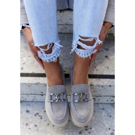 La.Fi Fashionable Suede Loafers Light gray Rayhan grey 1 La.Fi Fashionable Suede Loafers Light gray Rayhan grey 1