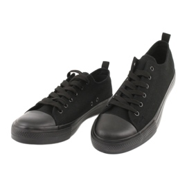 Men's Black American Club LH16 / 22 Sneakers 2