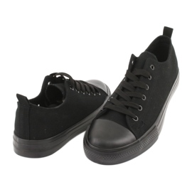 Men's Black American Club LH16 / 22 Sneakers 3