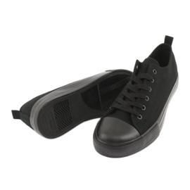 Men's Black American Club LH16 / 22 Sneakers 4
