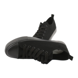 Men's Black American Club LH16 / 22 Sneakers 5