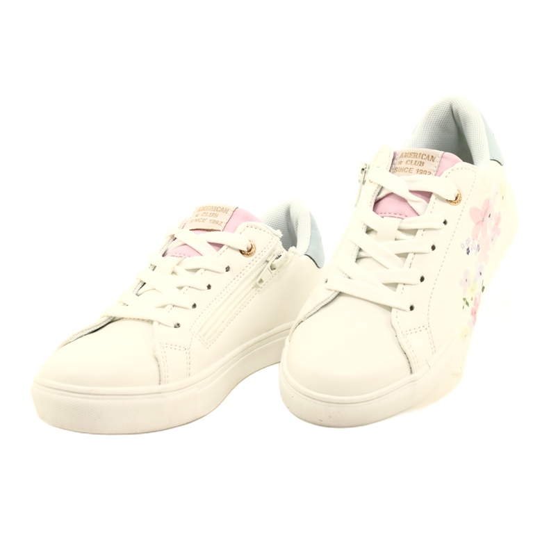 Flowers American Club ES91 white sports sneakers 2