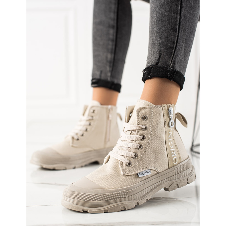 Sabatina Original High Sneakers beige 2