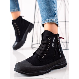 Sabatina Sneakers With A Zipper black 1