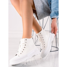 Forever Folie Fashionable High Sneakers white 1 Forever Folie Fashionable High Sneakers white 1