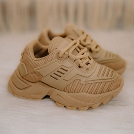 FR1 Freak Out Beige Children's Sneakers 2