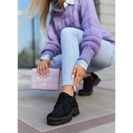 S.Barski Remgate Black Suede Trappers With Zipper 1