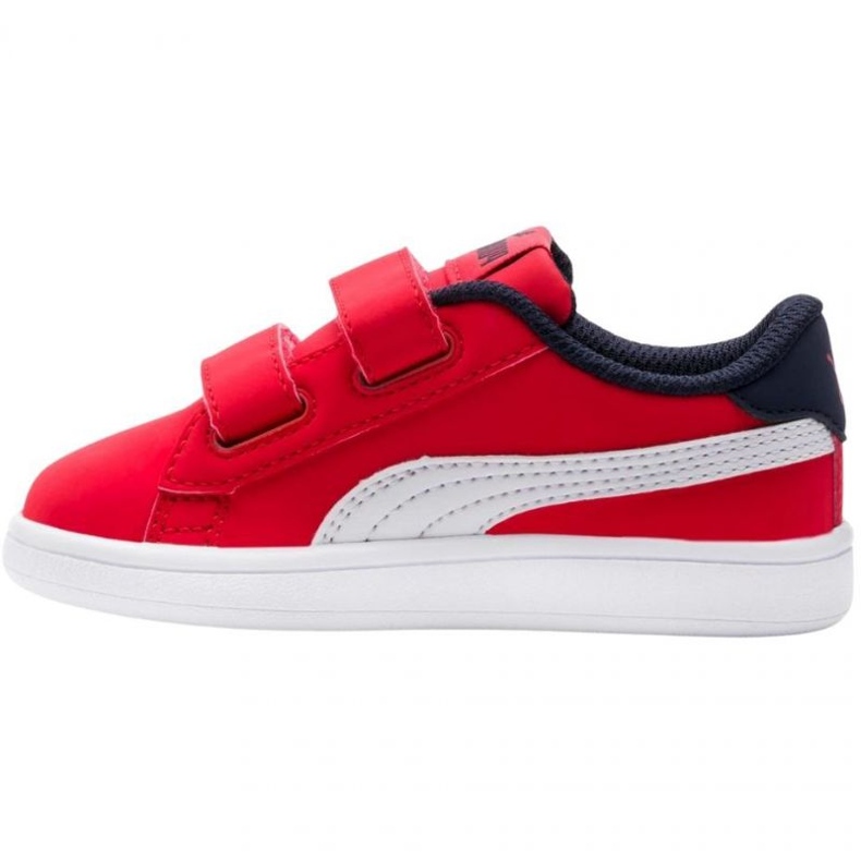 Puma Smash v2 Buck V Ps High Risk R Jr 365183 07 red navy blue 1