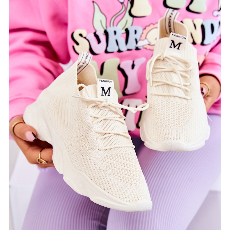 PS1 Sport Shoes Sneakers Fabric Light beige Nolene 1