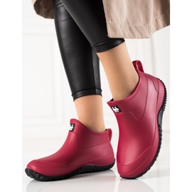 TRENDI Low Red Galoshes 2