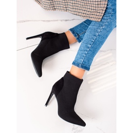 S. BARSKI Matching boots on a pin S.BARSKI black 1