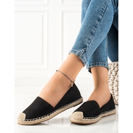 TRENDI Classic Black Espadrilles 2