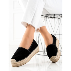 Bestelle Black Espadrilles On The Platform 1