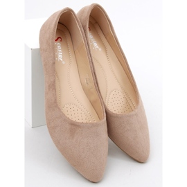 Charita Khaki women's ballerinas beige 1