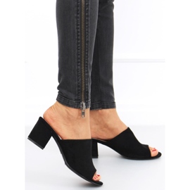 Alessia Black high-heeled sandals 1